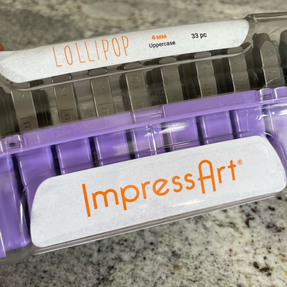 imPRESS art Lollipop Purple uppercase - Picture 6 of 10